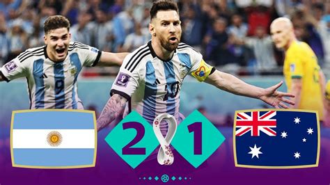argentina vs australia highlights youtube